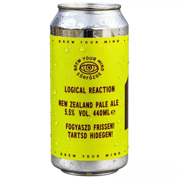   Brew Your Mind - LOGICAL REACTION – hazy NZ Pale Ale  (0,44) (5,5%)