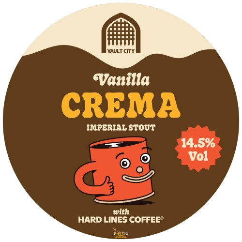 Vault City Brewing  Vanilla Crema   (0,33) (14,5%)