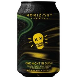 Horizont Selfish Games - One Night In Dubai  Imperial Pastry Stout   (0,33L) (9,6%)