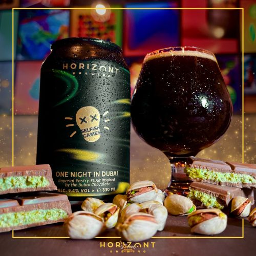 Horizont Selfish Games - One Night In Dubai  Imperial Pastry Stout   (0,33L) (9,6%)