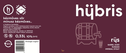 Hübris rüs // hordóérlelt   (0,33 ) (6,2%)