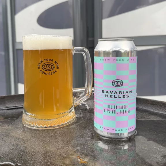 Brew Your Mind BAVARIAN HELLES (0,44) (4,7%) Brew Your Mind BAVARIAN HELLES (0,44) (4,7%)