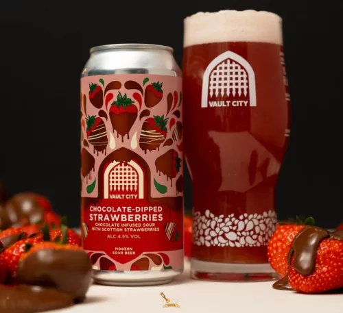 Vault City  Brewing - Chocolate Dipped Strawberries   (0,44) (4,5 %)
