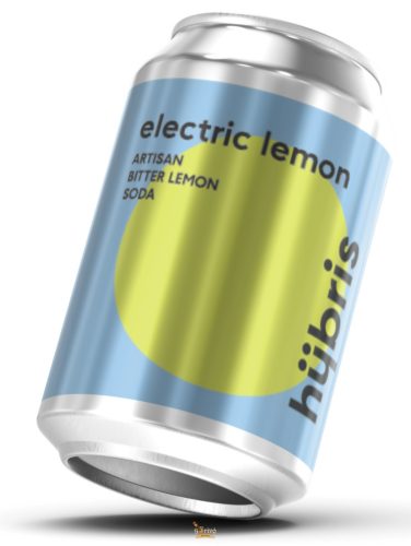 Hübris electric lemon artisan bitter lemon soda   (0,33) (0 %)