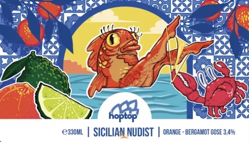 Hoptop Sicilian Nudist  Gose  (0,33L) (3,4%)