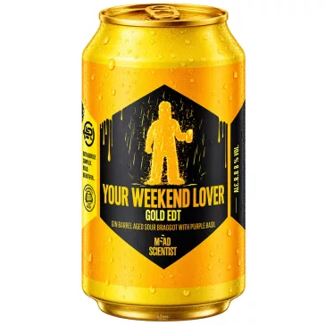   Mead Scientist - Your Weekend Lover Gold EDT  (0,33L) (8,8 %)