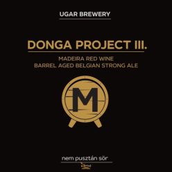   Ugar Donga Project III - Maderia Red Wine Barrel Aged Belgian Strong Ale  (0,33L)  (11 %)