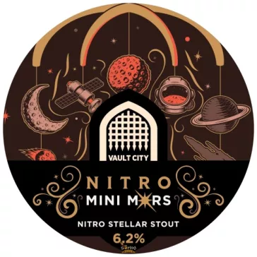Vault City Nitro  Mini Mars  Stout   (0,44) (6,2%)