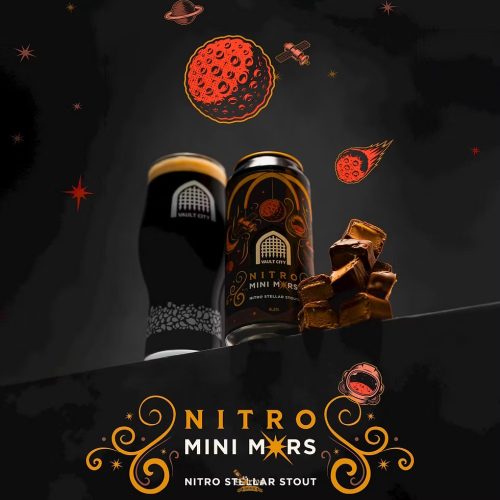 Vault City Nitro  Mini Mars  Stout   (0,33) (6,2%)