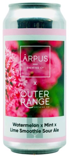 Ārpus Brewing Co. /w Outer Range Brewing Co Watermelon X Mint X Lime Smoothie Sour Ale   (0,44) (4,5 %)