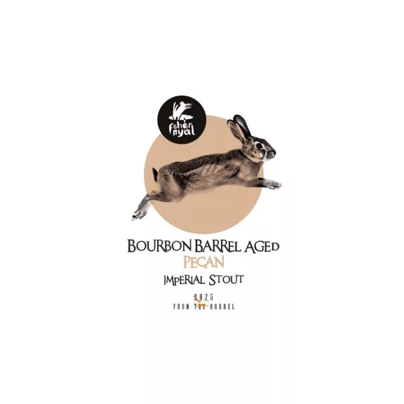 Fehér Nyúl From the Barrel Bourbon Barrel Aged Pecan Imperial Stout /hordóérlelt/ (0,33L) (14,3%) Fehér Nyúl From the Barrel Bourbon Barrel Aged Pecan Imperial Stout /hordóérlelt/ (0,33L) (14,3%)