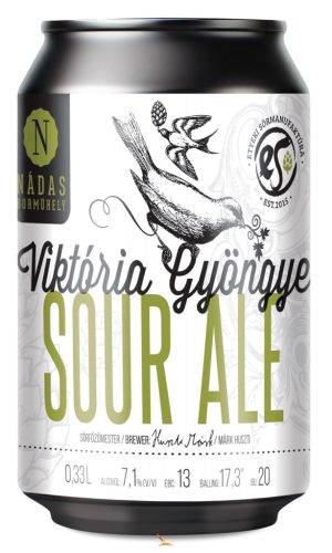 Etyeki Sörmanufaktúra  - Viktória Gyöngye Sour Ale:   (0,33L) (7.1%)