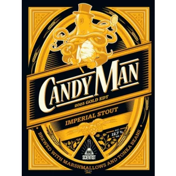 Mad Scientist Candy Man  Gold Edition (0,33L) (12,7%)