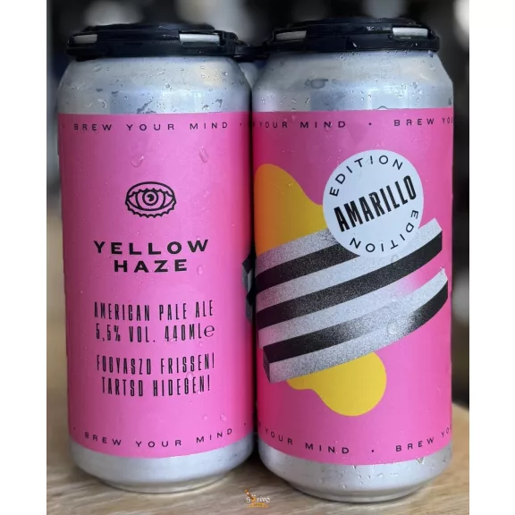 Brew Your Mind Yellow Haze AMARILLO (0,44) (5,5%) Brew Your Mind Yellow Haze AMARILLO (0,44) (5,5%)