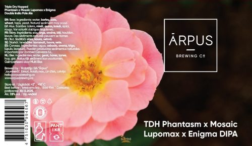 Ārpus Brewing Co. -  TDH Phantasm x Mosaic Lupomax x Enigma DIPA   (0,44) (8%)