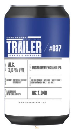 Ugar Trailer 37 -  Strategic Microdose   (0,33L) (3,6 %)