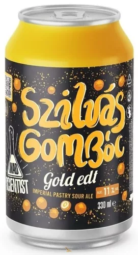 M10 SCIENTIST  Pastry - Mad Scientist Szilvás Gombóc Gold EDT  (0,33L) (11%)