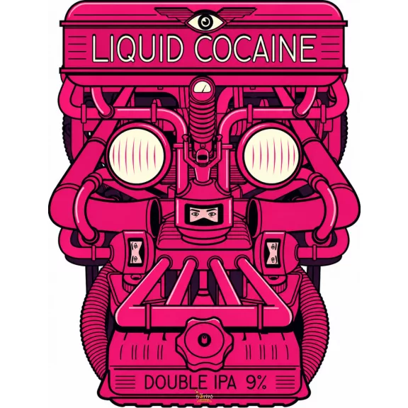 Mad Scientist Liquid Cocaine (0,44L) (9%)Double IPA