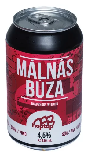 Hoptop Rosé -Málnás Búza  0,33l - (0,33L) (4,5%)