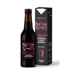 Horizont Night Shift Vintage 2022 /Wheat Wine bourbon és rumos hordóban érlelve