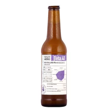   Szent András Beta 40 (new england IPA - motueka edition) (0,33L) (5,6%)