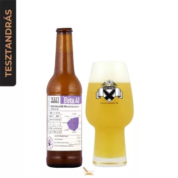   Szent András Beta 40 (new england IPA - motueka edition) (0,33L) (5,6%)