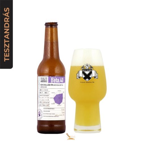 Szent András Beta 40 (new england IPA - motueka edition) (0,33L) (5,6%)
