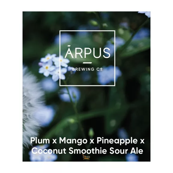 Ārpus Brewing Co. - Plum x Mango x Pineapple x Coconut Smoothie Sour Ale (0,44) (4,5 %) Ārpus Brewing Co. - Plum x Mango x Pineapple x Coconut Smoothie Sour Ale (0,44) (4,5 %)