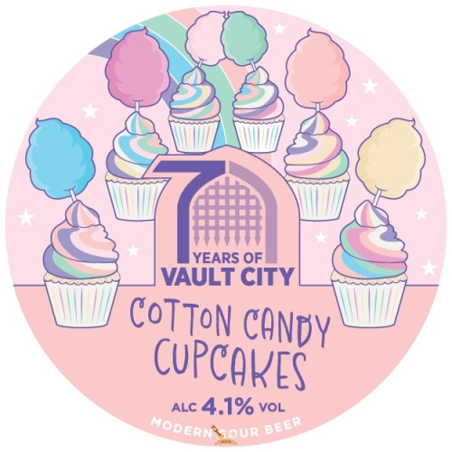 Vault City  Brewing  Cotton Candy Cupcakes  Sour   (0,44) (4,1 %)