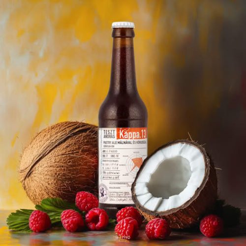 Szent András Teszt András Kappa 13  (málnás pastry ale)   (0,33L) (4,1%)