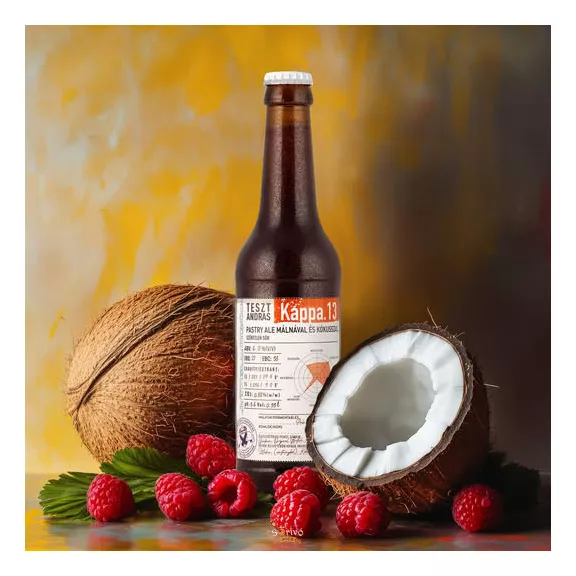 Szent András Teszt András Kappa 13 (málnás pastry ale) (0,33L) (4,1%) Szent András Teszt András Kappa 13 (málnás pastry ale) (0,33L) (4,1%)