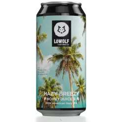 LöWOLF - HOPPY JUICE  - Hazy Breezy   (0,44L) (6.2 %)