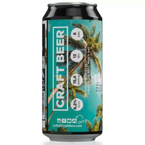 LöWOLF - HOPPY JUICE  - Hazy Breezy   (0,44L) (6.2 %)