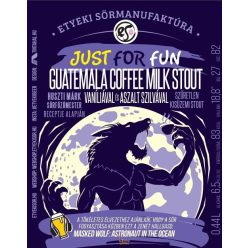   Etyeki Guatemala Coffee Milk Stout vaníliával és aszaltszilvával (0,44L) (6,5%)