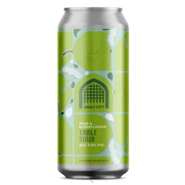   Vault City  Brewing  Pear & Elderflower Table Sour   (0,33) (3 %)