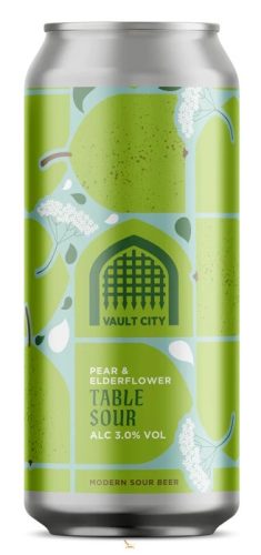 Vault City  Brewing  Pear & Elderflower Table Sour   (0,33) (3 %)