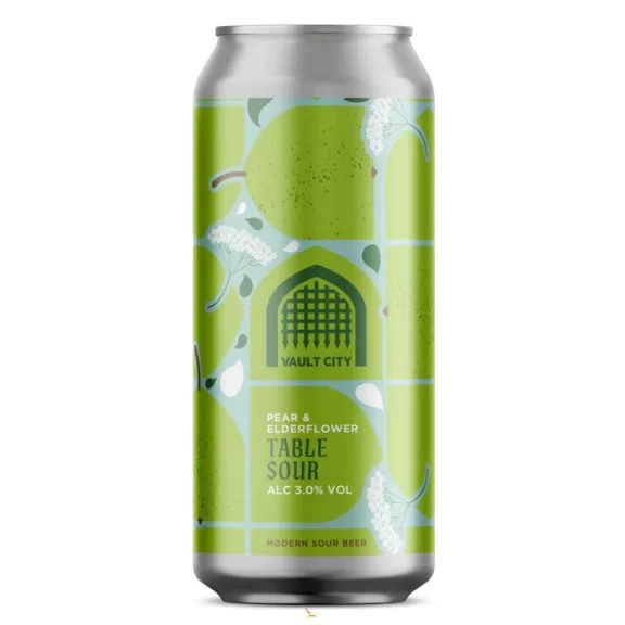 Vault City Brewing Pear & Elderflower Table Sour (0,33) (3 %) Vault City Brewing Pear & Elderflower Table Sour (0,33) (3 %)