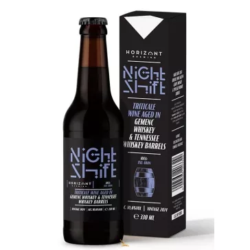   Night Shift Vintage 2024 / Tritikálé gabonabor Gemenc Whiskey & Tennessee Whiskey horóban érlelve  (0,33L) (10.6%)