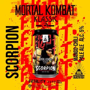 Mad Scientist Mortal Kombat - SCORPION    (0,33L) (5 %)