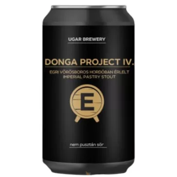  Ugar Donga Project IV. – Barrel Aged Imperial Pastry Stout  (0,33L)  (15,5 %)