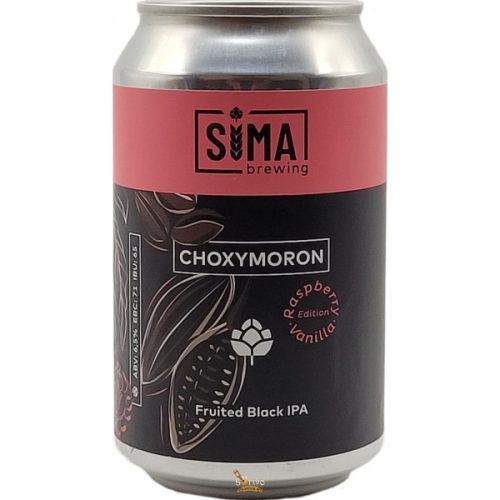 Sima Choxymoron Raspberry-Vanilla Edition (0,33L) (6,5%)Fruited Black IPA