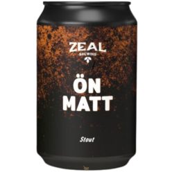 ZealBrewing  Ön Matt - stout  (0,33L) (4,6%)