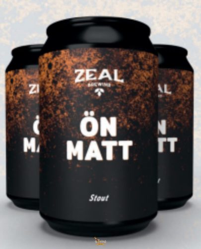ZealBrewing  Ön Matt - stout  (0,33L) (4,6%)