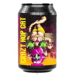 Vaskakas Sörfőzde CRAZY HOP CAT DDH NEIPA (0,33L) (6,5%)