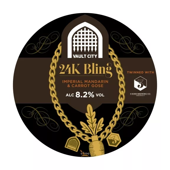 Vault City Brewing 24K Bling (0,44) (8,2%) Vault City Brewing 24K Bling (0,44) (8,2%)
