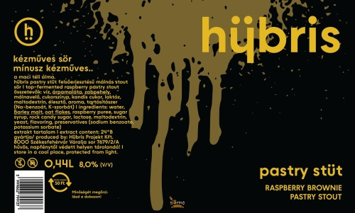 Hübris pastry stüt  (0,44) (8%)