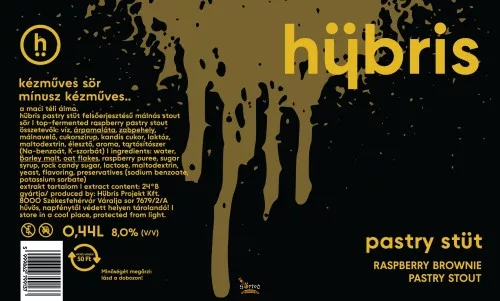 Hübris pastry stüt  (0,44) (8%)