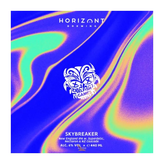 Horizont Selfish Games  Skybreaker 2.0 neipa  (0,44L) (6 %)