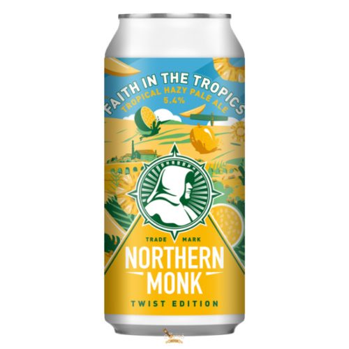 Northern Monk Faith in Tropics Hazy Pale Ale  (0,44) (5,4 %)