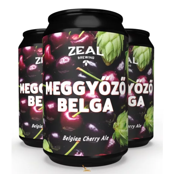 ZealBrewing Meggyőző Belga (0,33L) (8 %) ZealBrewing Meggyőző Belga (0,33L) (8 %)